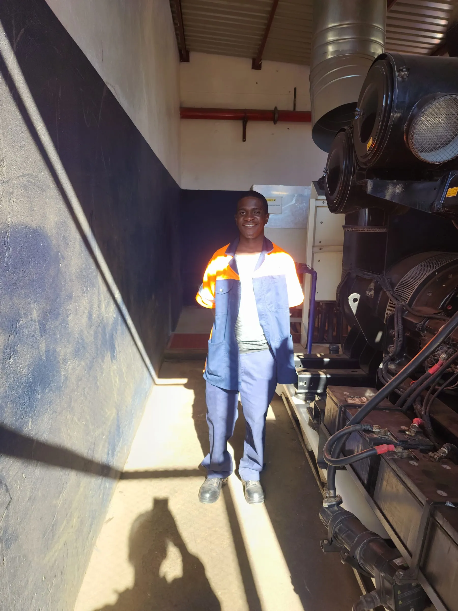 Man at work