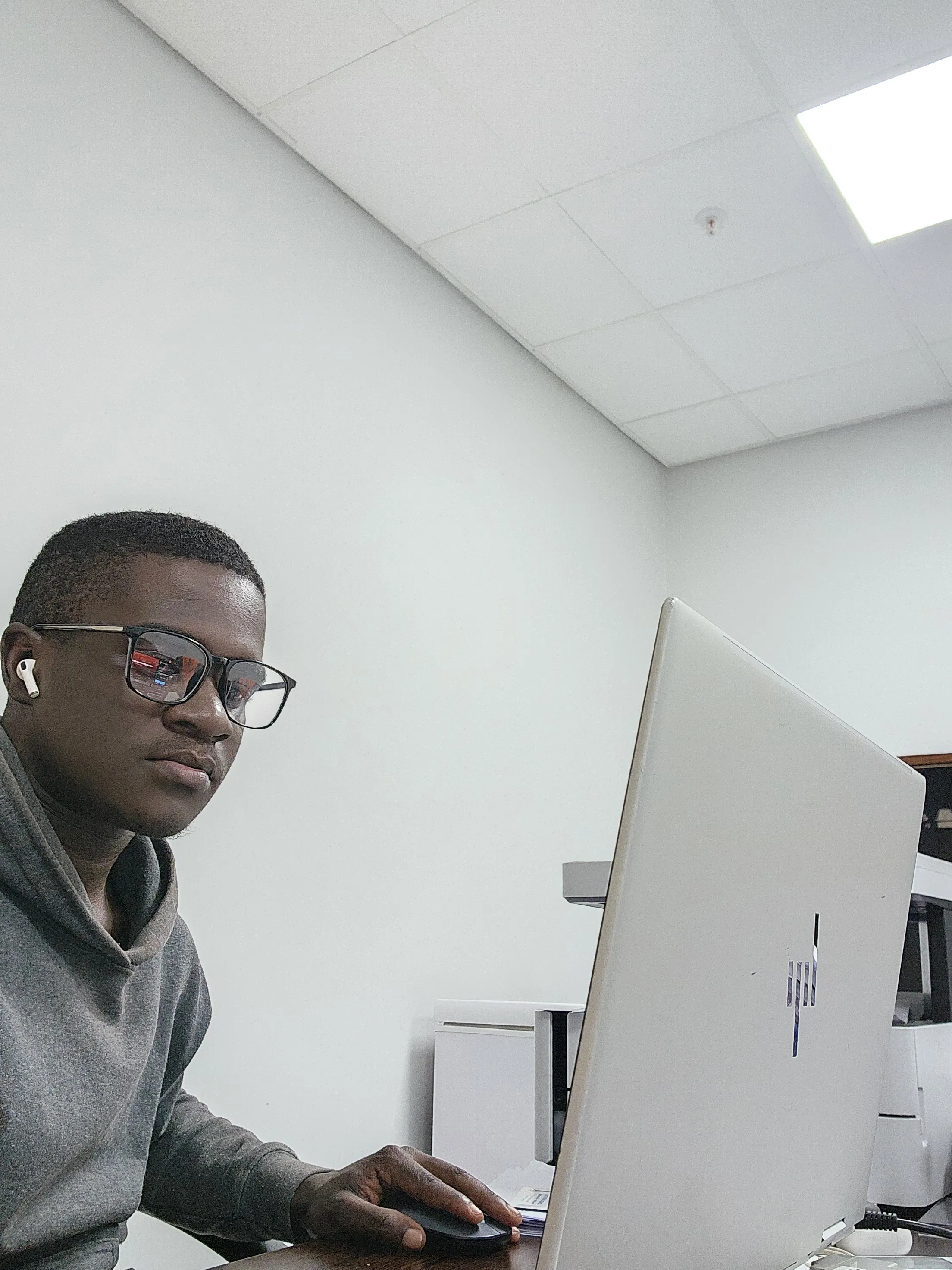 Man at work