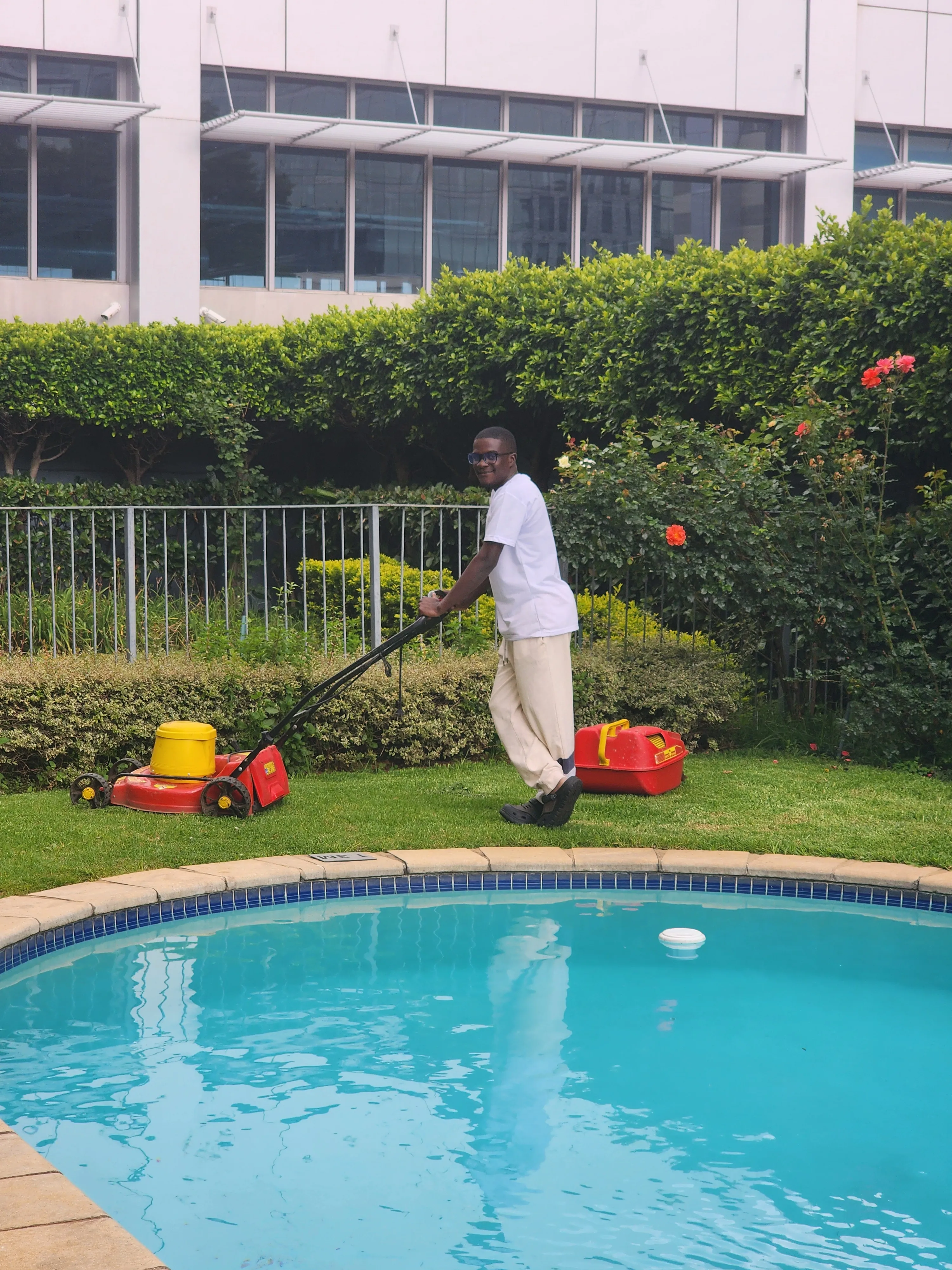 Man at work