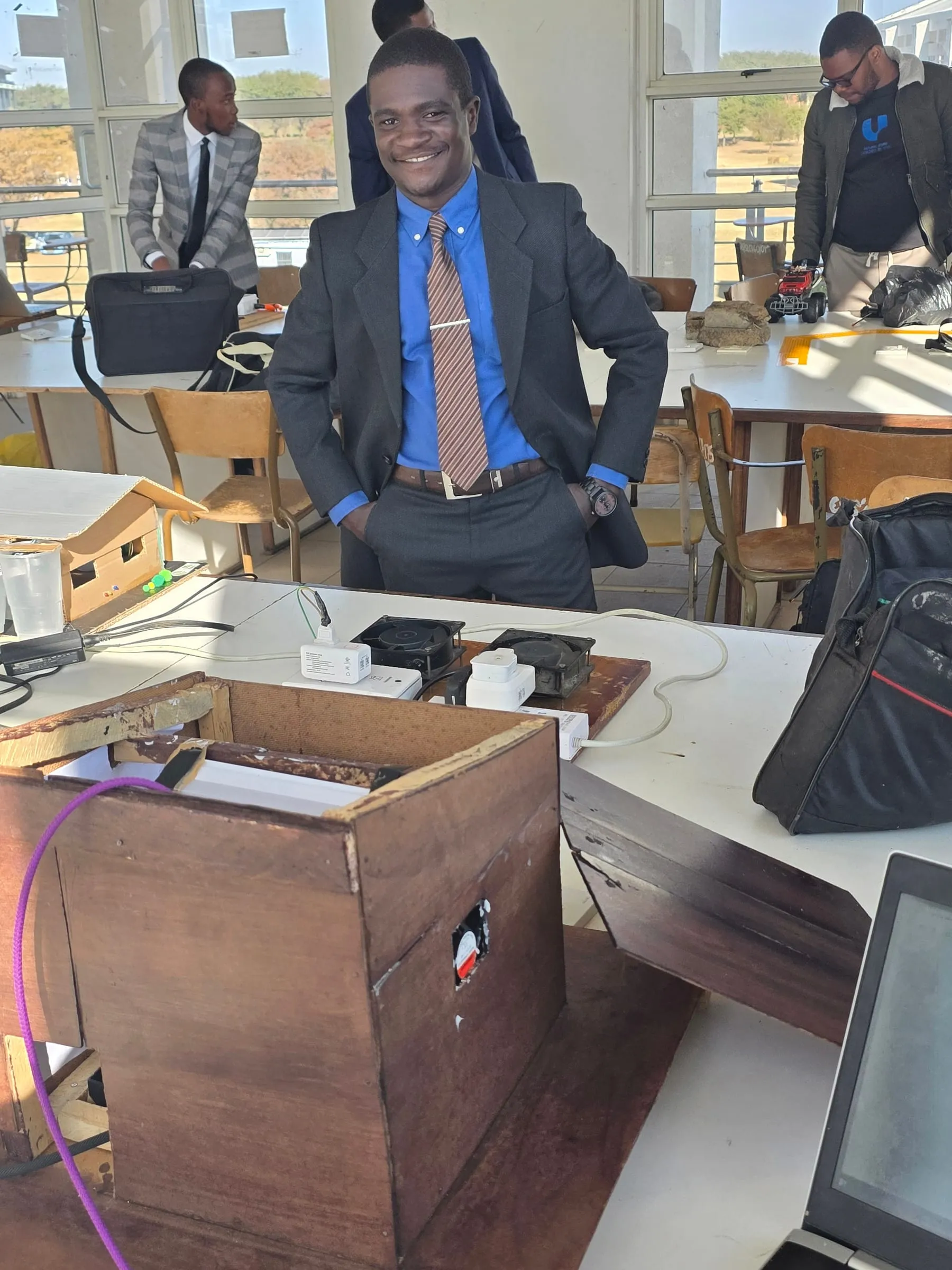 Man at work