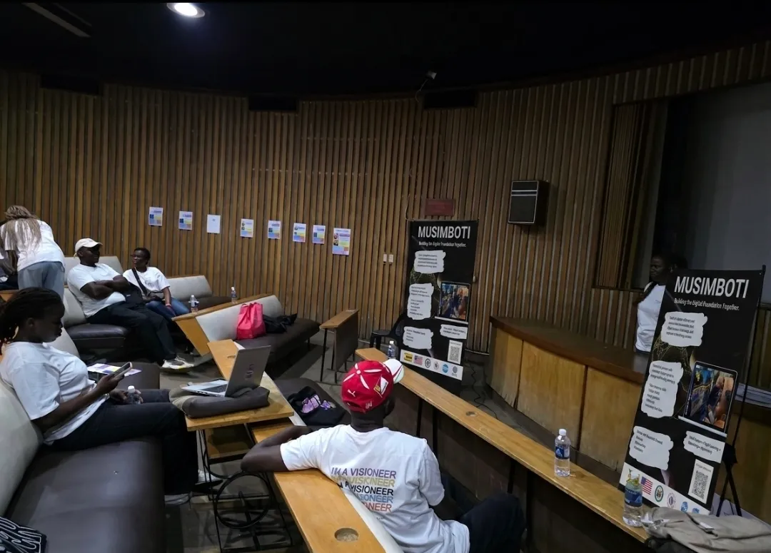Musimboti workshop session at a local gaming hub